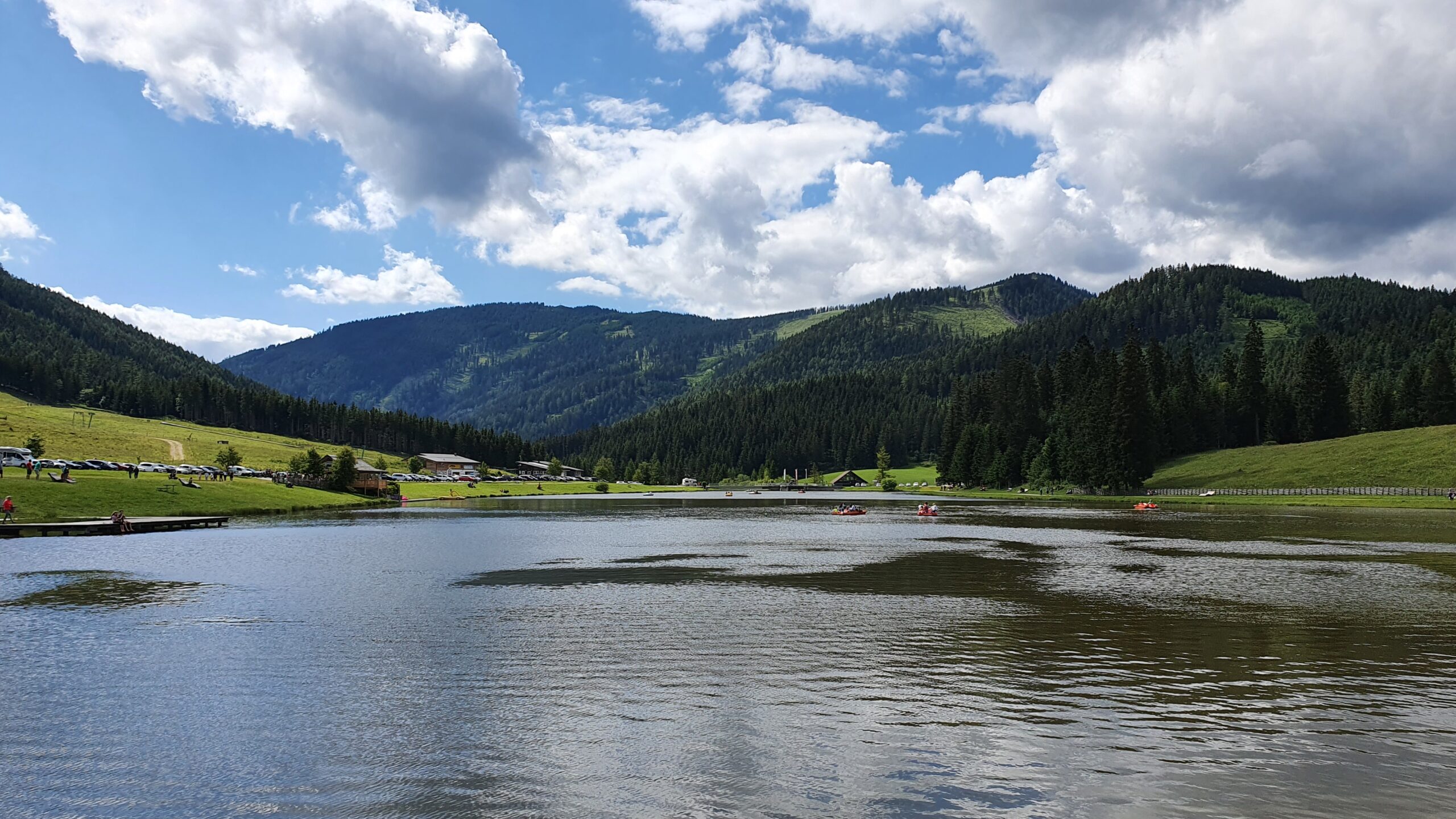 Rote Wand und Teichalm im Juli und August Bahn zum Berg