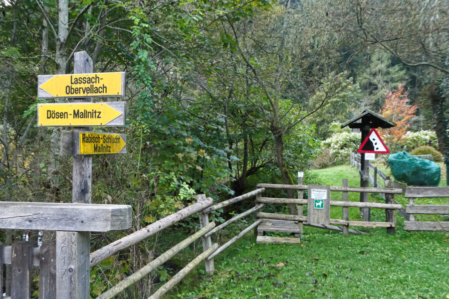 Das untere Ende der Rabisch-Schlucht. Foto: Karl Plohovich