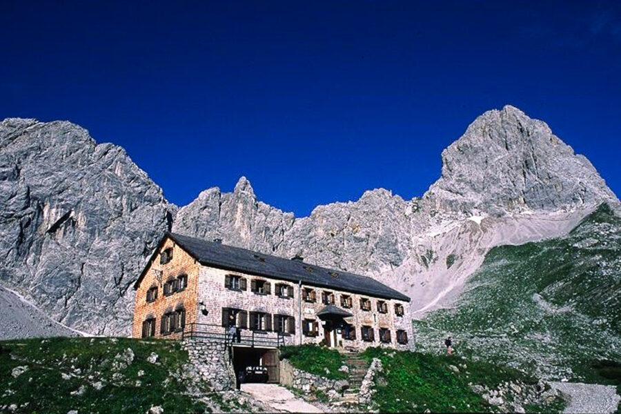 Lamsenjochhütte. Foto: O. Leiner