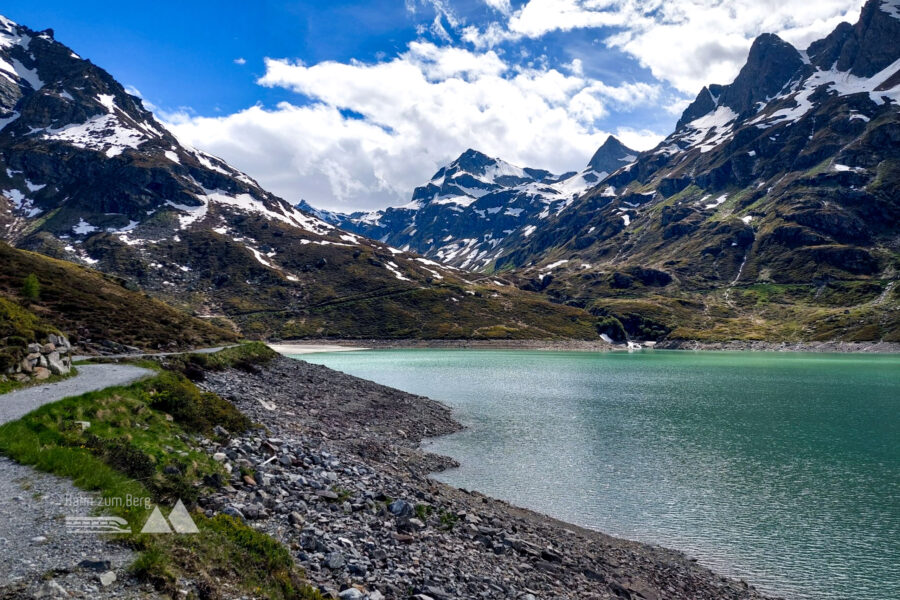 Blick auf die Dreitausender im Südwesten. Foto: Alice Frischherz