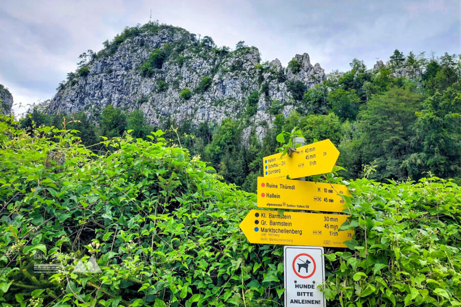 Blick auf die beiden Barmsteine von der deutschen Seite. Foto: Alice Frischherz