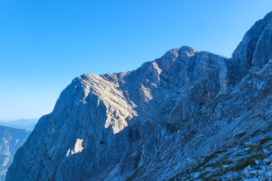 Blick auf die imposante Admonter Frauenmauer. Foto: Siebenbrunner, POW AT