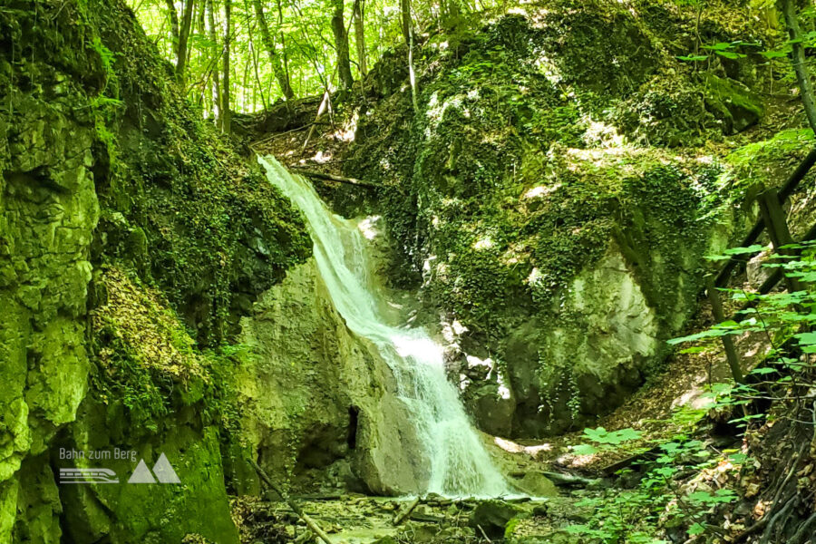 Der Dürnbacher Wasserfall. Foto: Linda Prähauser