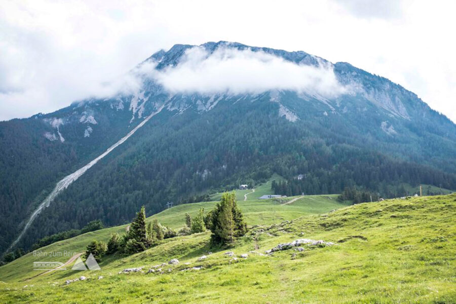 Ein Blick zurück zum Schneeberg. Foto: Birgit Reiter