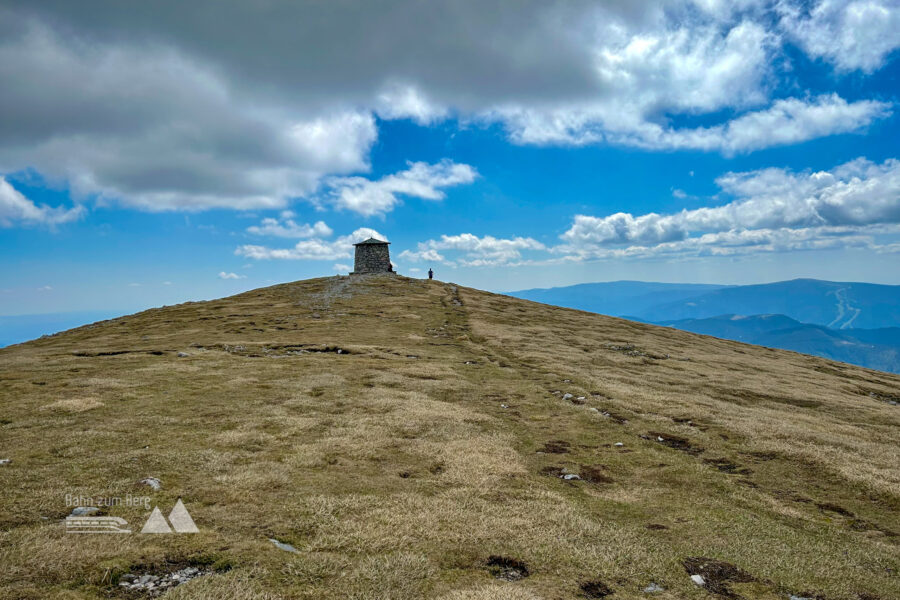 Heukuppe voraus. Foto Veronika Schöll