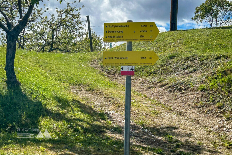 Hier geht's auf dem Weg 2 zum Demmerkogel. Foto: David Kurz