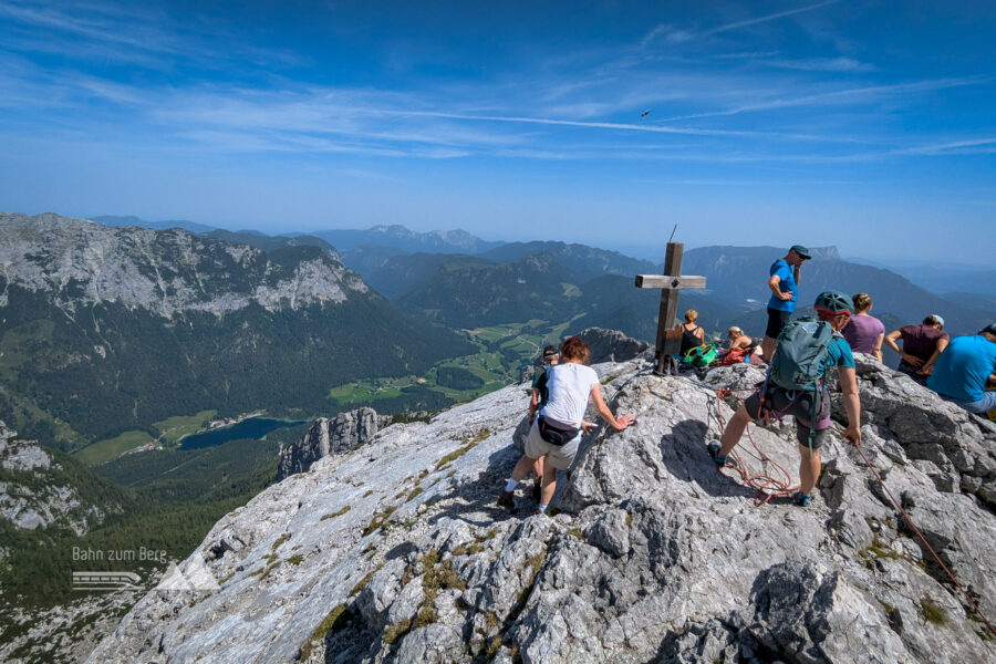 Allein ist man hier nur bei schlechtem Wetter. Foto: Maresa Brandner