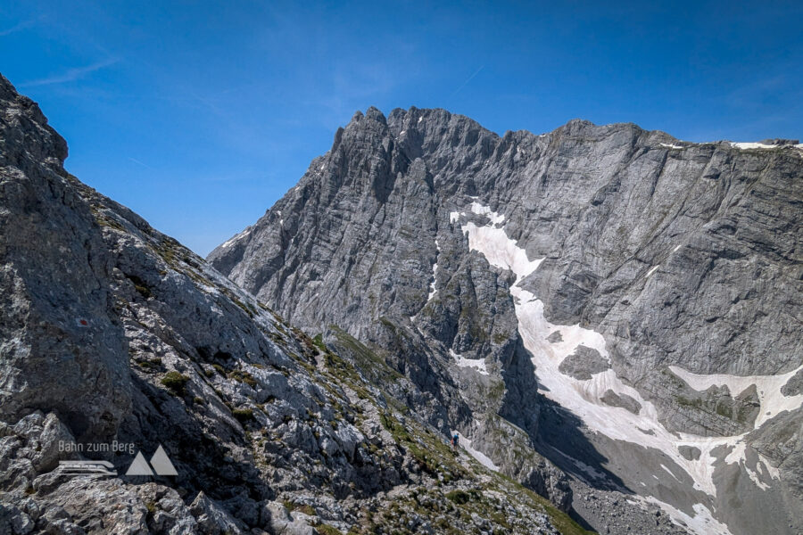 Allein für den Blick in Richtung Blaueisgletscher lohnt sich die Tour. Foto: Maresa Brandner