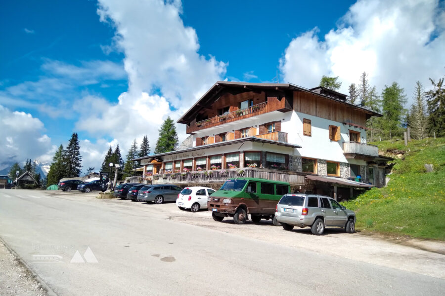 Ristorante beim Lago Antorno. Foto: Herbert Fuchs