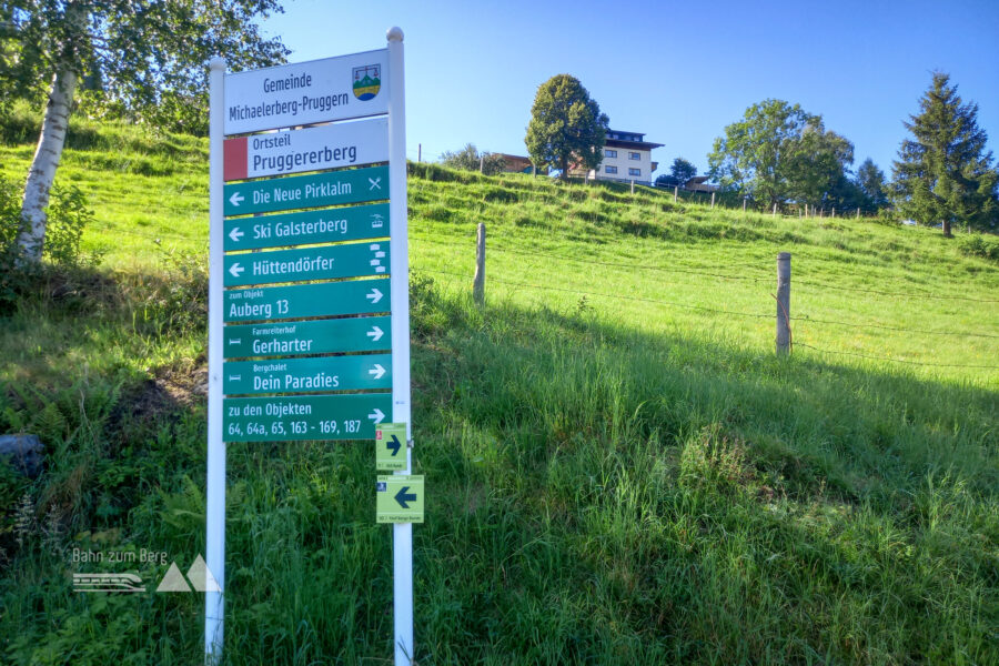 Auffahrt auf den Pruggererberg. Foto: Martina Friesenbichler