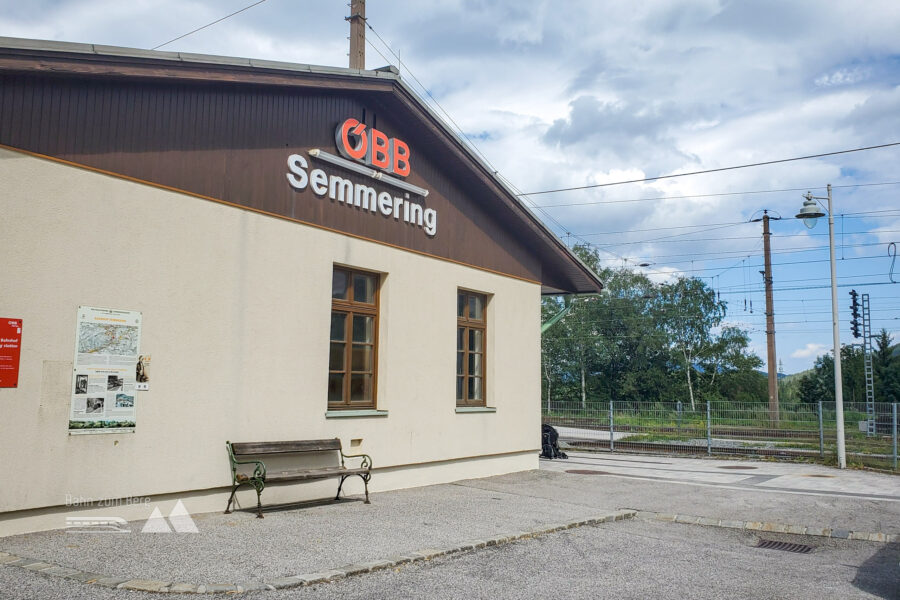 Start und Ziel der Tour: der Bahnhof Semmering. Foto: Linda Prähauser