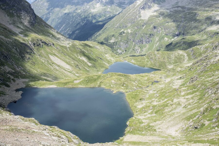 Oberer und Unter Sonntagskarsee. Foto: Birgit Reiter