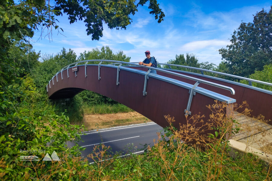 Römerwegbrücke. Foto: Gudrun Widy