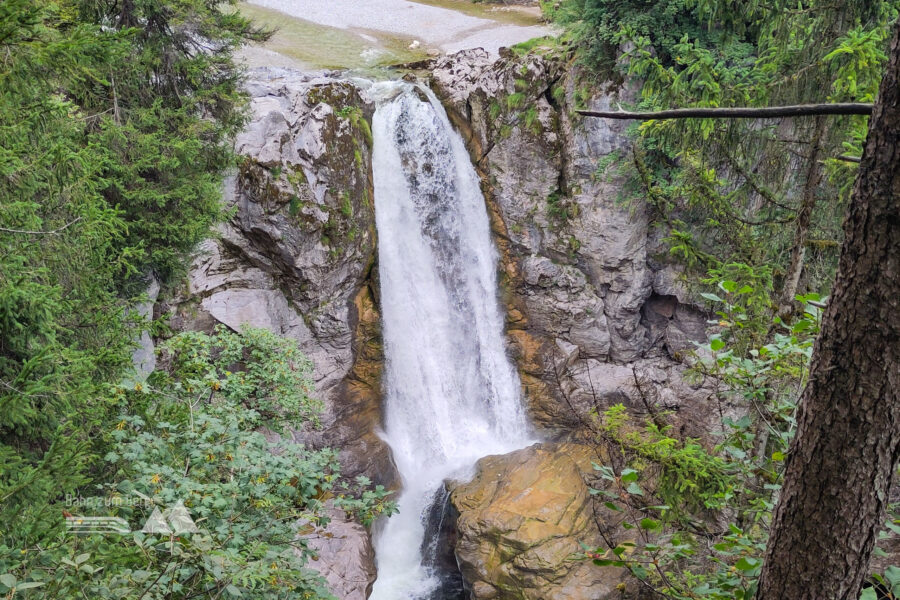 Wow! – der Aubachfall. Foto: Karl Plohovich