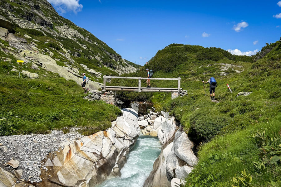 Zufluss zum Tauernmoos-Stausee. Foto: David Kurz