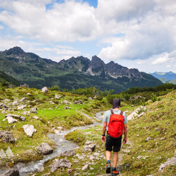 Auf dem Weg, kurz vor der Faludrigaalpe. Foto: Norman und Lisa