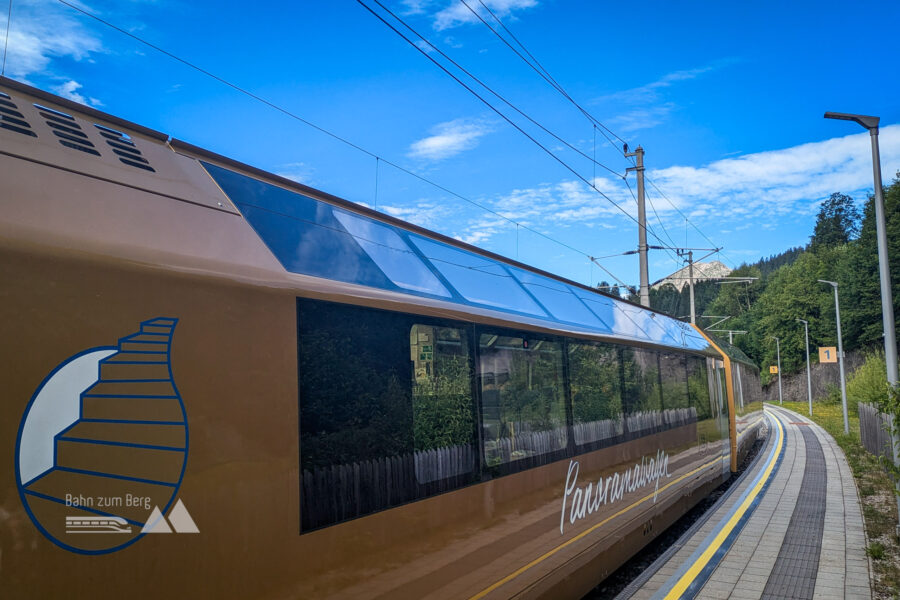 Panoramawagoon der Schmalspurbahn Mariazeller Bahn. Foto: Peter, POW AT