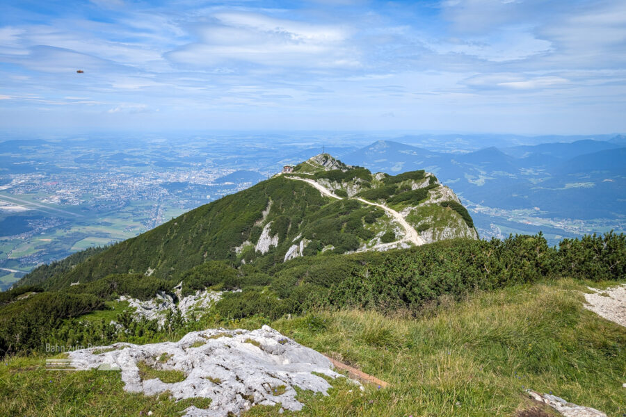 Weiter geht’s zur Bergstation der Untersbergbahn. Foto: Maresa Brandner