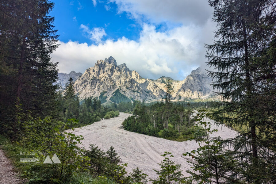 Blick zum Großen Palfenhorn und dem Loferer Seilergraben. Foto: Maresa Brandner