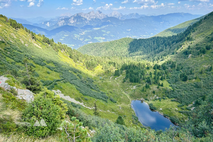 Globockensee und Gesäuse. Foto Veronika Schöll