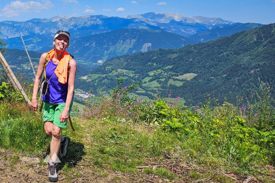 Tausend heiße, steile Höhenmeter! Foto Johannes Reinprecht