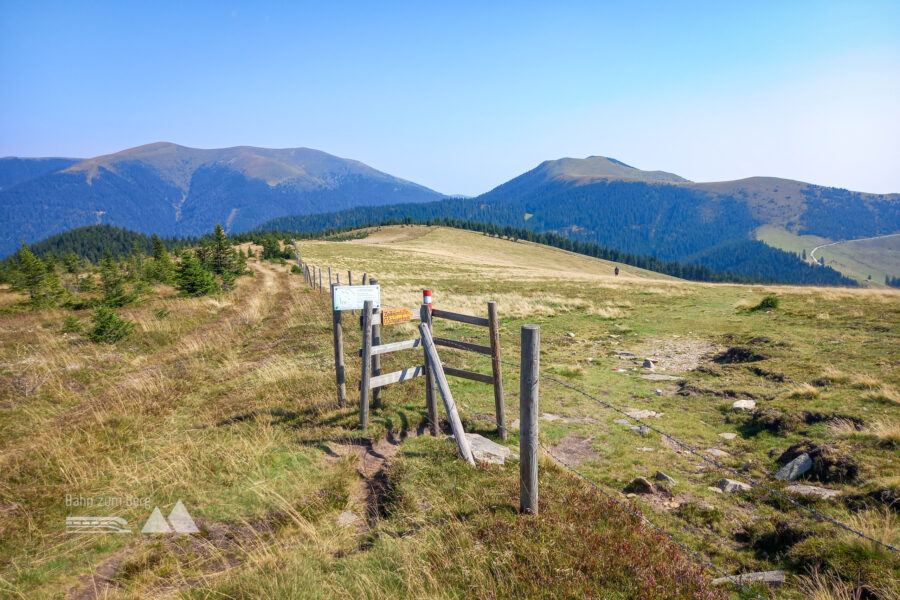 Rechts geht es hinunter zur Zeißmannhütte. Foto: Martina Friesenbichler