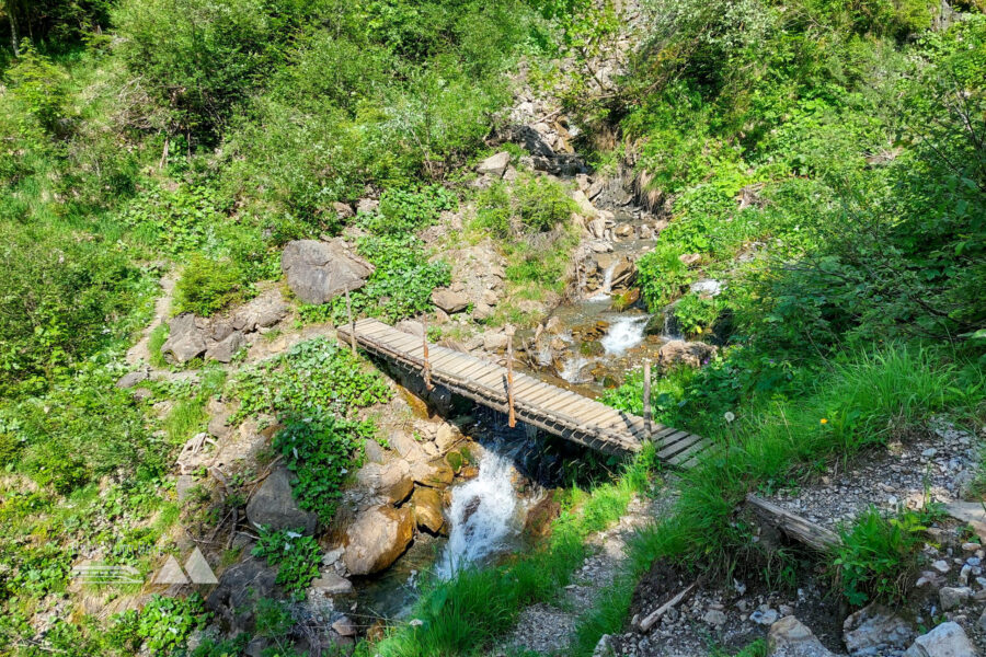 Brücke im Abstieg. Foto: Alice Frischherz