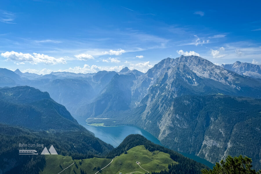 Blick auf den Königsee vom Jenner. Foto: Bernhard Walle