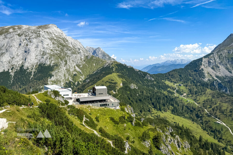 Jenner-Bergstation mit Restaurant. Foto: Bernhard Walle