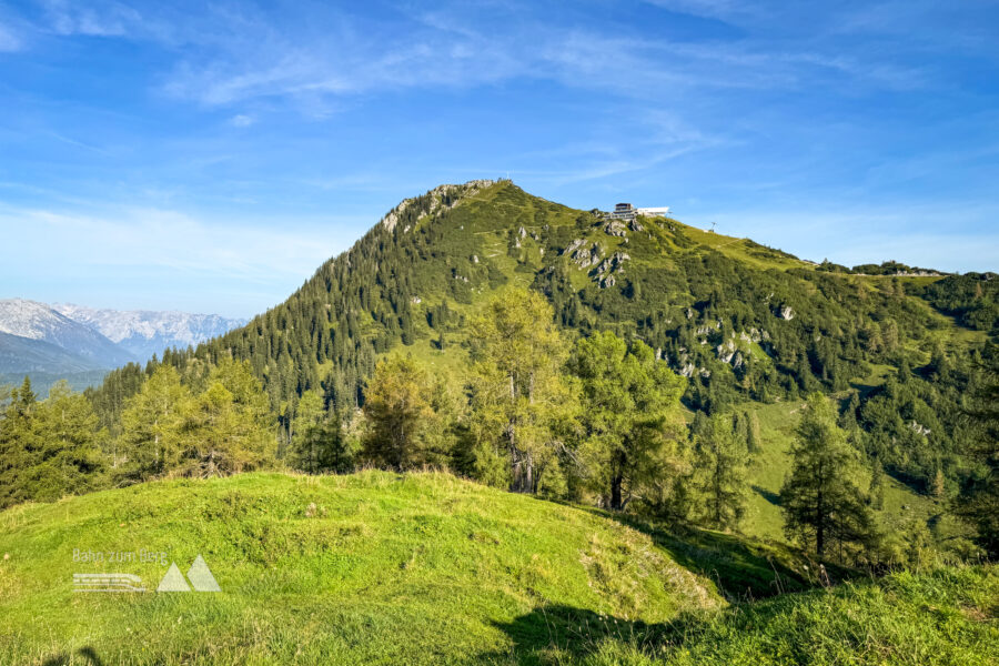 Jenner-Gipfel und Bergstation der Jennerbahn. Foto: Bernhard Walle