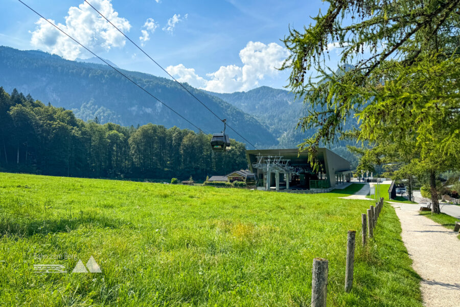 Jennerbahn Talstation. Foto: Bernhard Walle