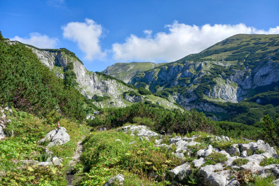 Durch diese wunderbare Landschaft wandere ich meinem Ziel entgegen. Foto: Martina Friesenbichler