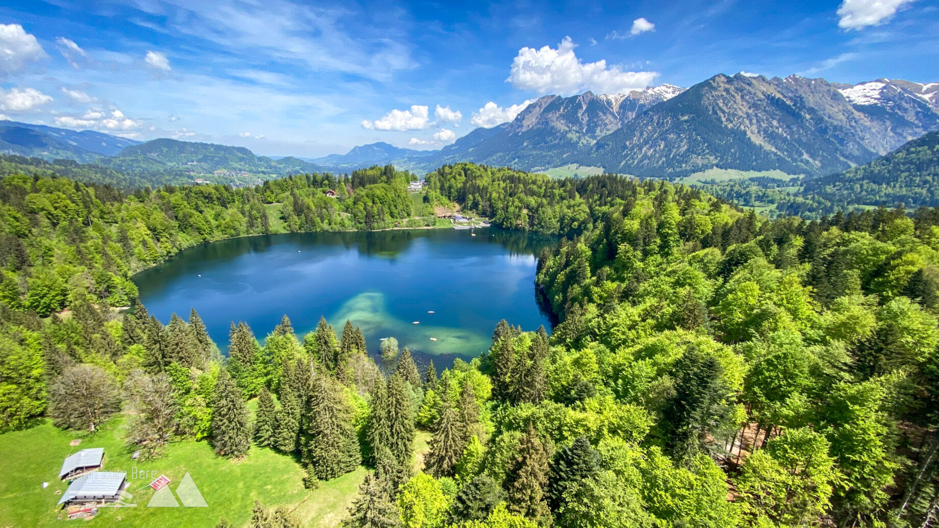 Der Freibergsee ist nicht nur besonders schön, sondern hat auch eine andere besondere Eigenschaft: Er ist ein sogenannter Blindsee und verfügt über keine oberirdischen Abflüsse. Foto: POW AT