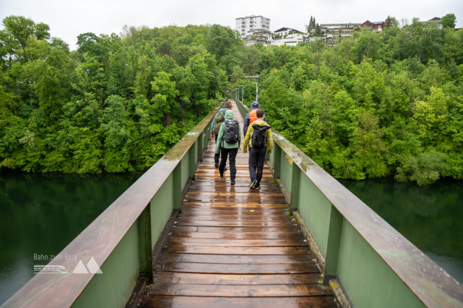 Über die Traun. Foto Lukas Pilz