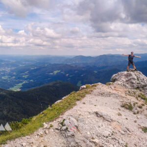 Ich und die Rax: Reißtalersteig rauf und Waxriegelsteig runter