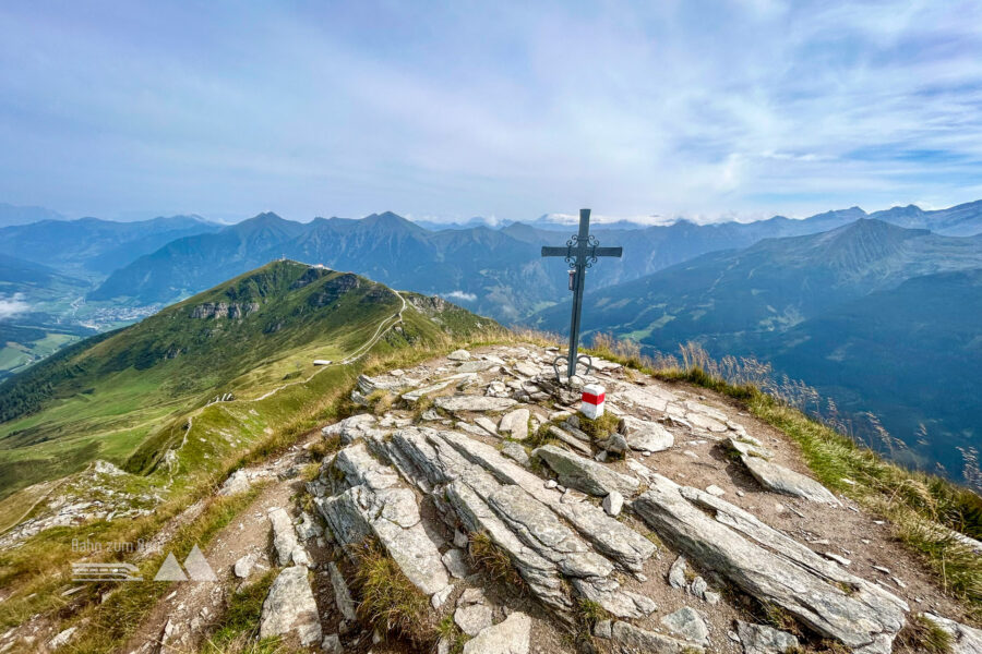 Tischkogel und Blick zurück zum Stubner Kogel. Foto Veronika Schöll